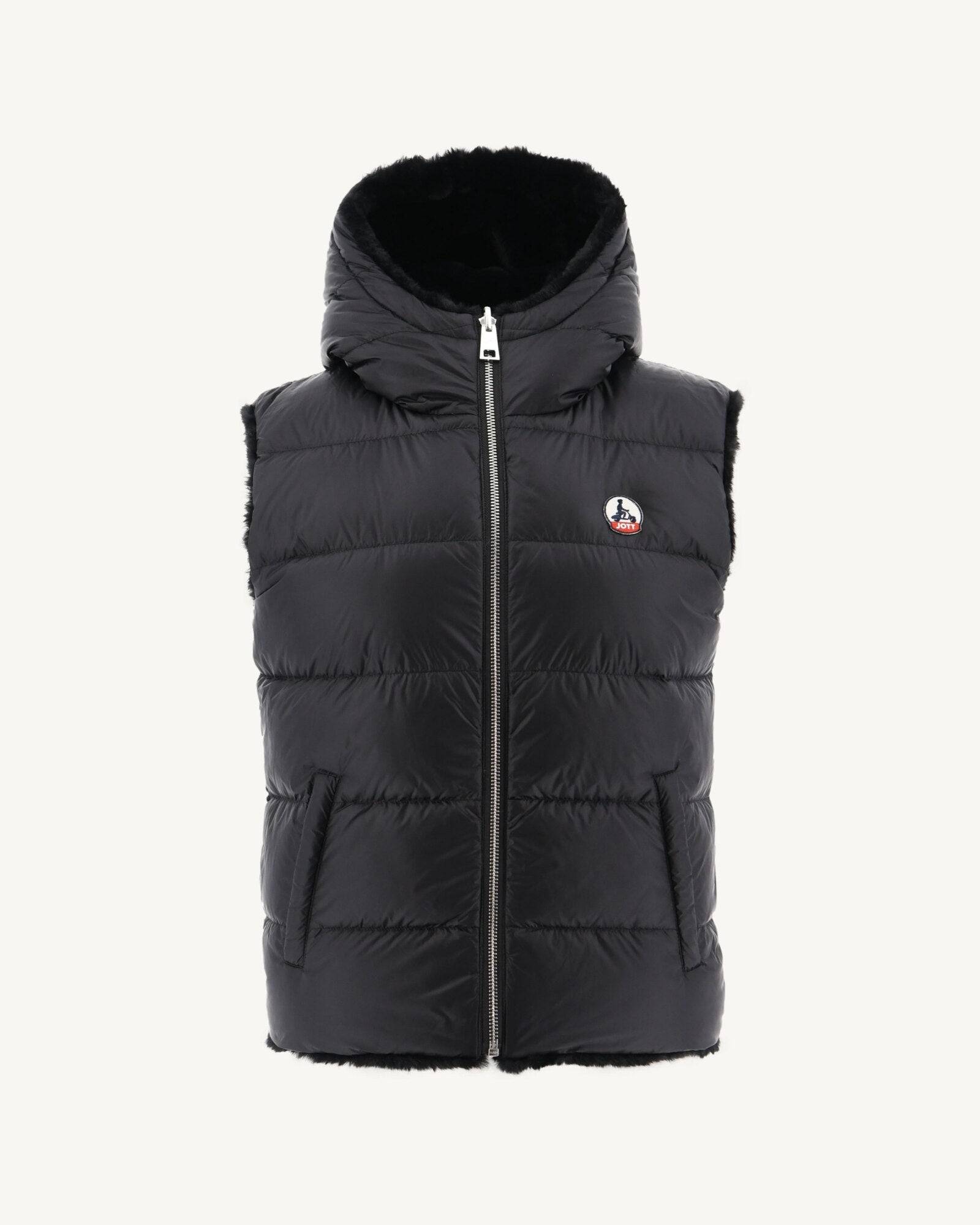 reversible black jacket