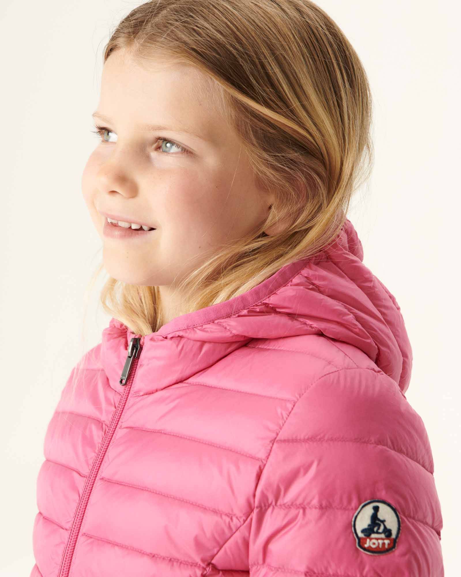 Jacket Doudoune Enfant Jott Manteau Jott Fille JOTT CARLA Noir
